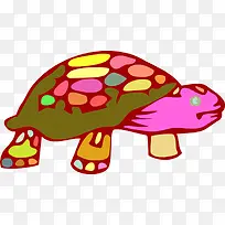 彩色的乌龟