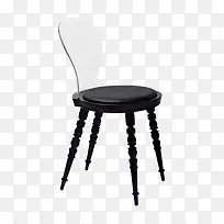 黑白色简约椅子设计