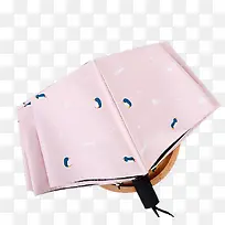 粉色心情折叠雨伞