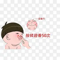 小孩感冒儿童生病吃药打针发烧咳