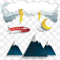雷雨天气飞行