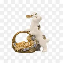 陶瓷工艺品兔子