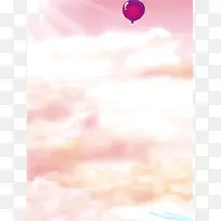 浪漫星空紫色气球