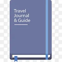 蓝色封面旅游日记