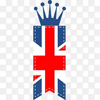 创意英国旗子设计图