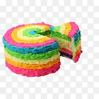 彩色蛋糕