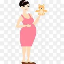 玩具孕妇