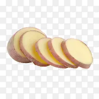 土豆切片高清图片