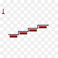 红色箭头系列PPT模板