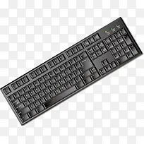黑色电脑键盘装饰设计矢量