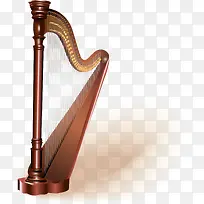 精美乐器竖琴