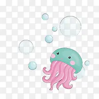 水母插画