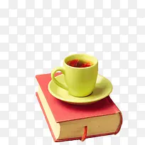 茶杯和书