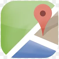 手机谷歌地图应用logo设计