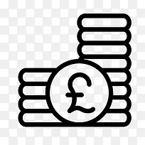 硬币货币电子商务金融金融钱英镑
