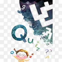 戴眼镜的小朋友