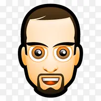 Male Face H3 Icon
