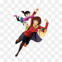 厉害的妈妈装饰PNG
