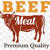 牛肉餐饮标签