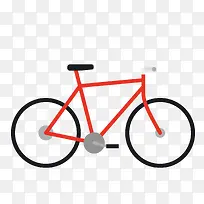 扁平化自行车单车设计