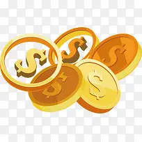 金币上涨金融钱票金币