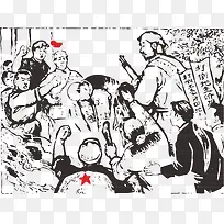 一群工农兵
