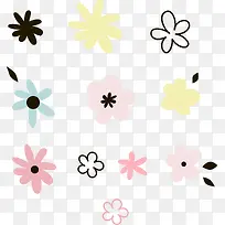 卡通花瓣