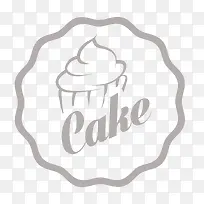 可爱蛋糕logo