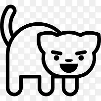 黑猫图标