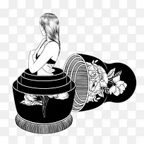 瓶中女子