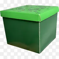 绿色 礼盒 盒子 装饰