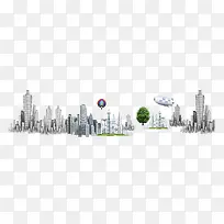 科技素材用建筑模型