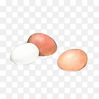 煮鸡蛋手绘画素材图片