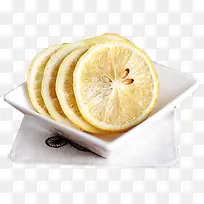 产品实物冻干柠檬片