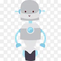 独轮卡通机器人