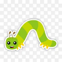绿色虫子
