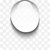 白色圆圈水滴