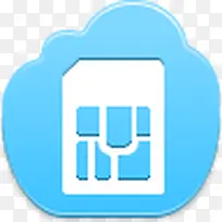 sim卡卡Blue-Cloud-icons