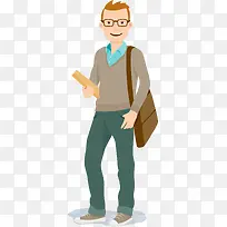 开学季教书的男人