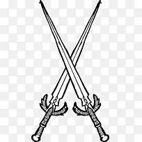 两把长剑