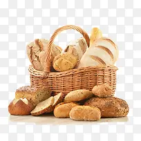 面包一大篮子