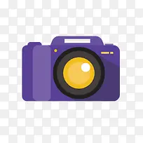 紫色相机