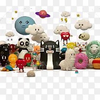 卡通公仔合集