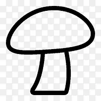 植物蘑菇状图标