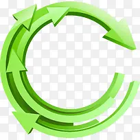 绿色可回收再利用logo