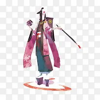 矢量日本武士