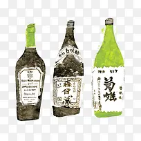 卡通饮料白酒