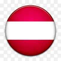 国旗的奥地利world-flag-icons