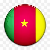 国旗的喀麦隆world-flag-icons
