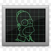 活动监控辛普森一家Simpsons-icons